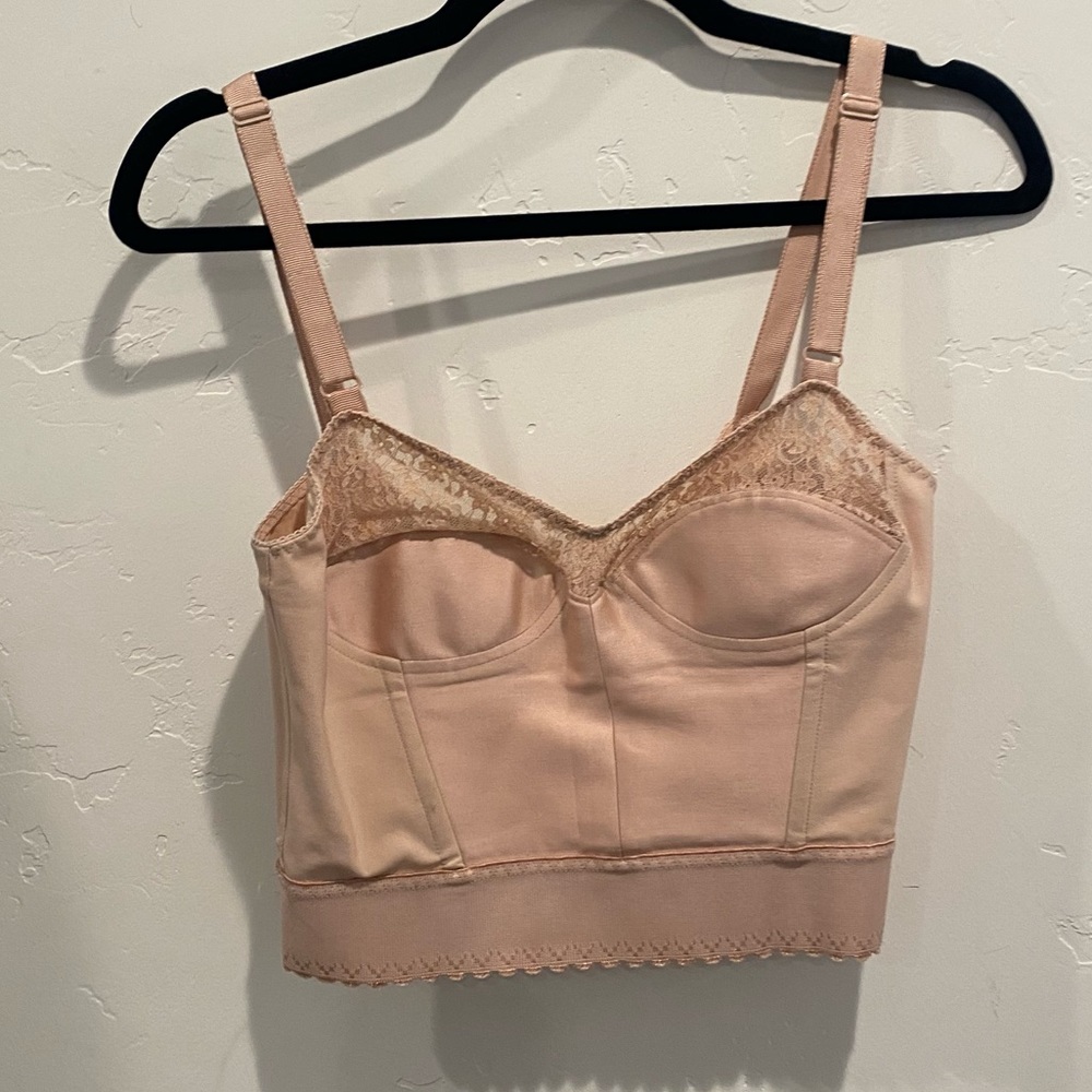 Stella McCartney “Miriam” bustier/crop top, Size 38